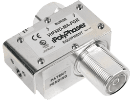 PROTECTOR_SURGE_COAXIAL_7_16-MALE_7_16-FEMALE_DC-BLOCK_RF_PROTECTOR_POLYPHASER_TRANSTECTOR-VHF50D-MA-PGR
