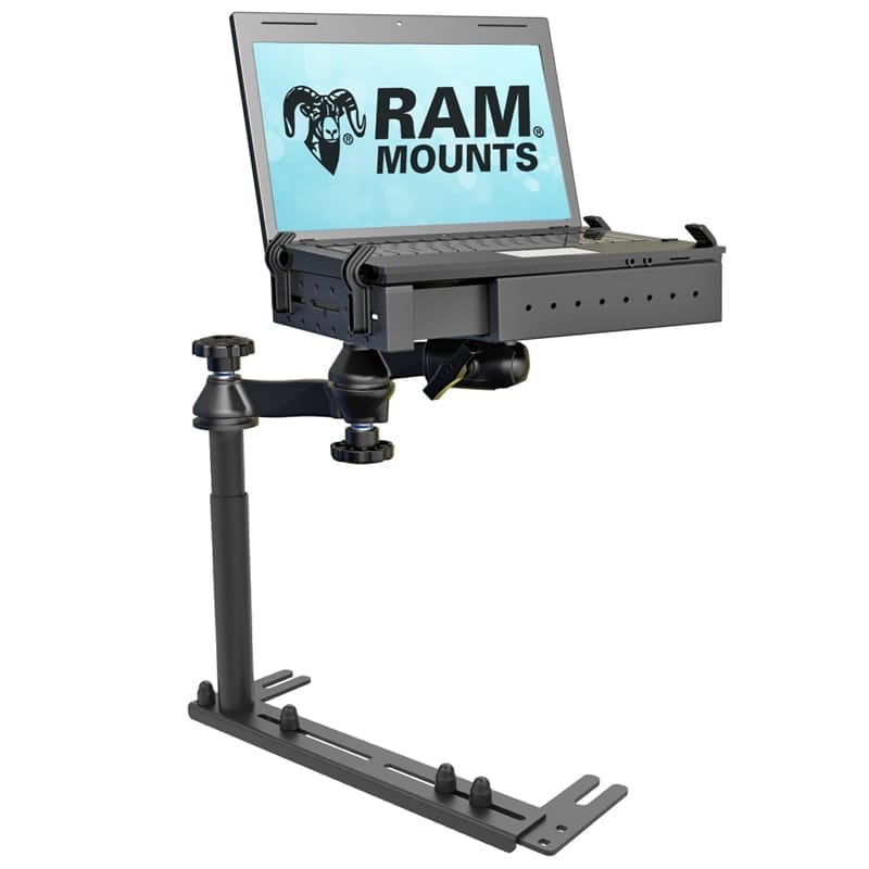 No-Drill Universal Laptop Mount with Reverse Configuration