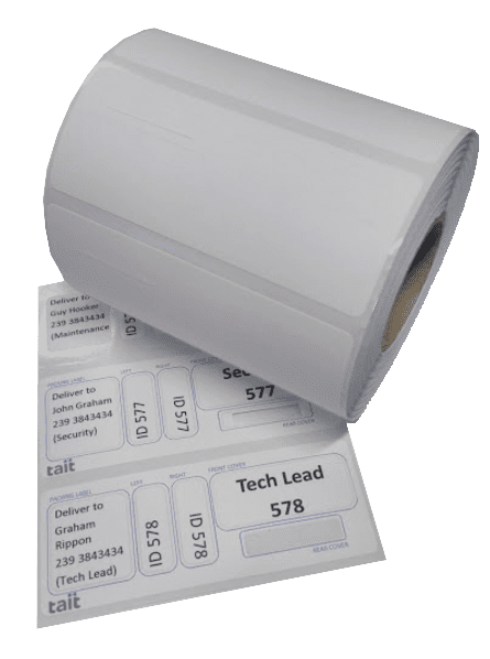 Blank Radio Labels for TP3