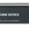 Comm series DC power supply with battery backup
